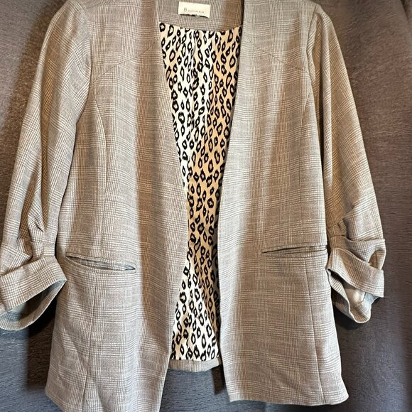 Womans Blazer Size large Tan - Picture 1 of 4